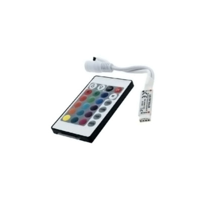 Sterownik LED RGB do taśm LED 3x2A 12V + pilot IR MINI Biały