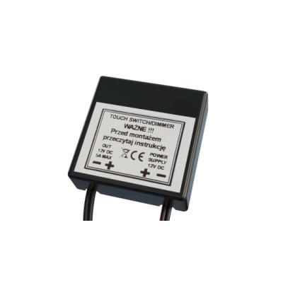Włącznik do taśm LED TOUCH DIMMER do płyty meblowej 60W/12V 72W/24V