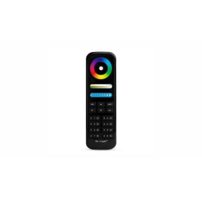 Pilot LED radiowy - 8 ZONE - RGB+CCT (RGBWW) BLACK FUT089B