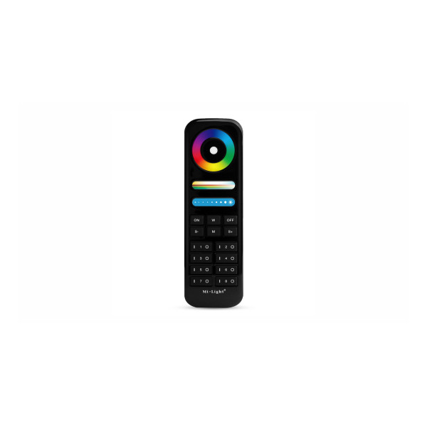 Pilot LED radiowy - 8 ZONE - RGB+CCT (RGBWW) BLACK FUT089B