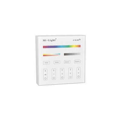 Mi-Light PANEL NATYNKOWY RF 2.4G 4 STREFY RGB CCT B4