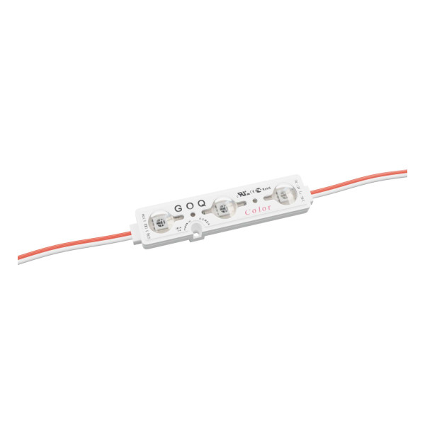 Moduł LED GOQ SAMSUNG 3xLED 150 stopni Czerwony