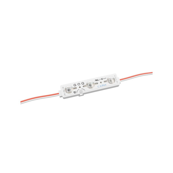 Moduł LED GOQ SAMSUNG 3xLED 150 stopni Niebieski