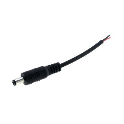 Wtyk 2.1 DC + kabel 7cm