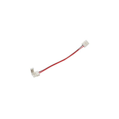 Złącze taśmy LED 10mm 2-stronne przewód z 2 zatrz.