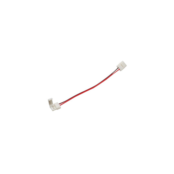Złącze taśmy LED 10mm 2-stronne przewód z 2 zatrz.
