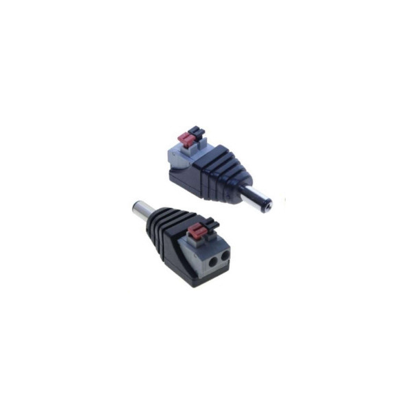 Złączka DC 2.1x5.5 mm szybkozłączka żeńska