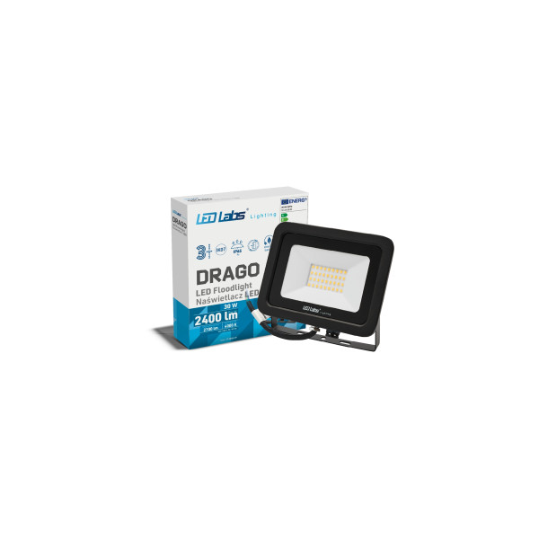 Naświetlacz LED DRAGO 30W NW IP65 SLIM