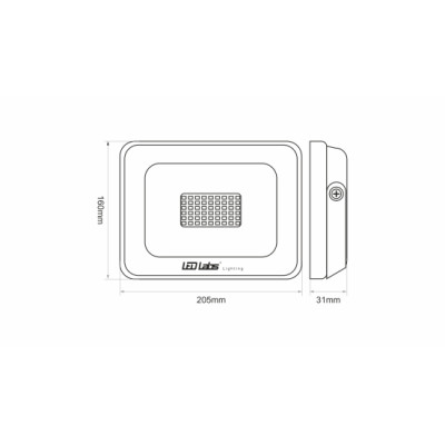 Naświetlacz LED DRAGO 50W NW IP65 SLIM