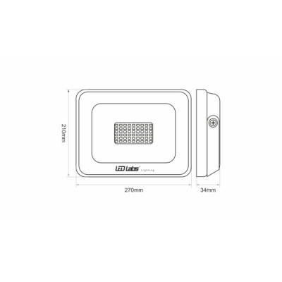 Naświetlacz LED DRAGO 100W NW IP65 SLIM