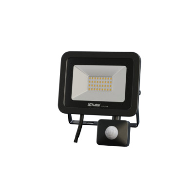 Naświetlacz LED DRAGO 30W NW IP44 SLIM PIR