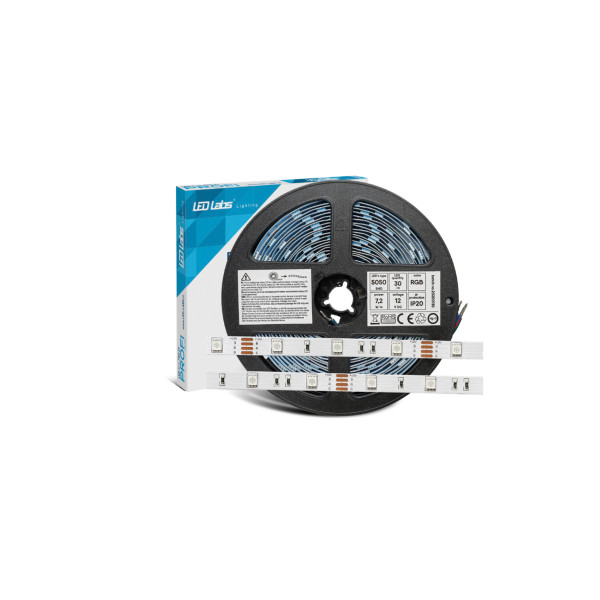 Taśma PROFI 24 V 150 LED 5050 SMD 7.2 W RGB IP65HS