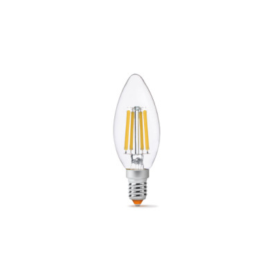 Źródło LED E14 6W G35 Filament Biała Ciepła
