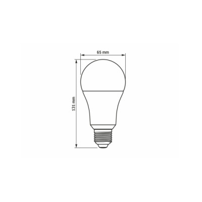 Źródło LED E27 15W A65 Neutralna