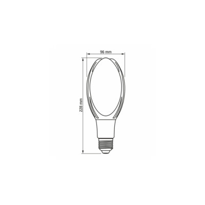 Źródło LED E27 30W A96 Neutralna