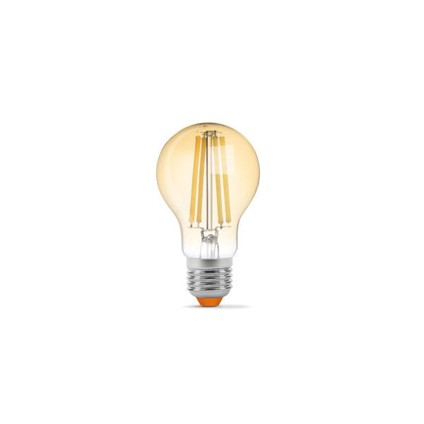 Źródło LED E27 10W A60 Filament Amber WW