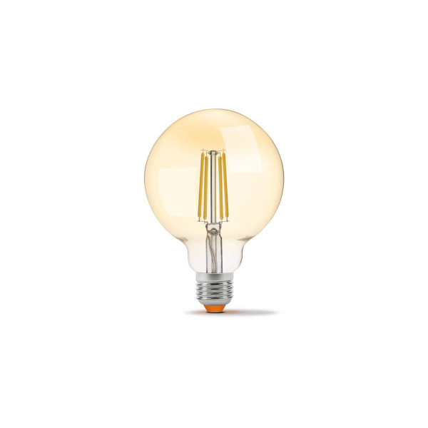 Źródło LED E27 7W G95 Filament DIM Amber WW