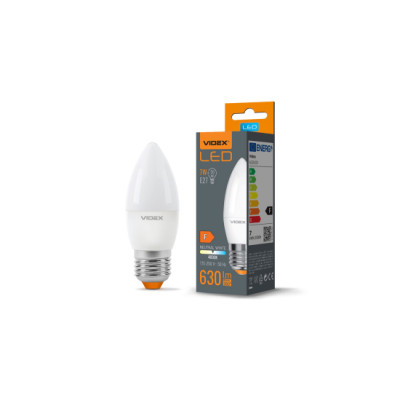 Źródło LED E27 7W C37 Neutralna