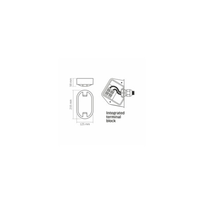 Bulkhead LED DANA 15W Neutralny