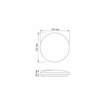 Oprawa sufitowa LED MILA 24W NW