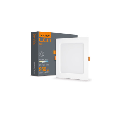 Panel LED 12W kwadrat Neutralny