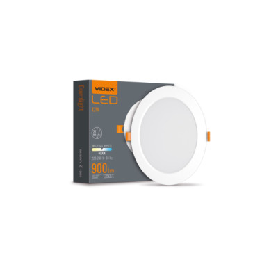 Panel LED 12W okrągły Neutralny