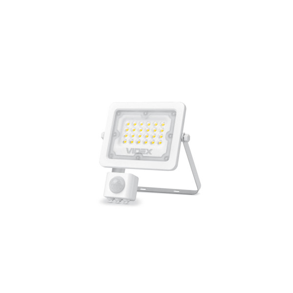 Naświetlacz LED 10W NW SMD IP65 PIR, biały