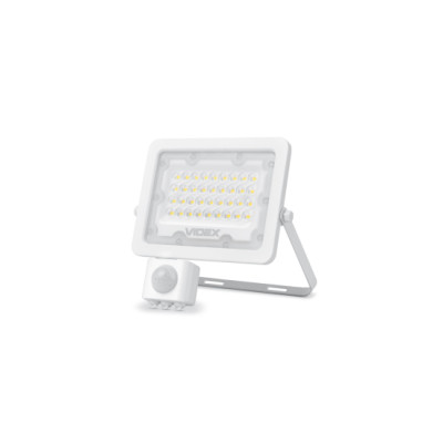 Naświetlacz LED 30W NW SMD IP65 PIR, biały