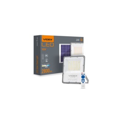 Naświetlacz LED 100W z panelem solarnym NW