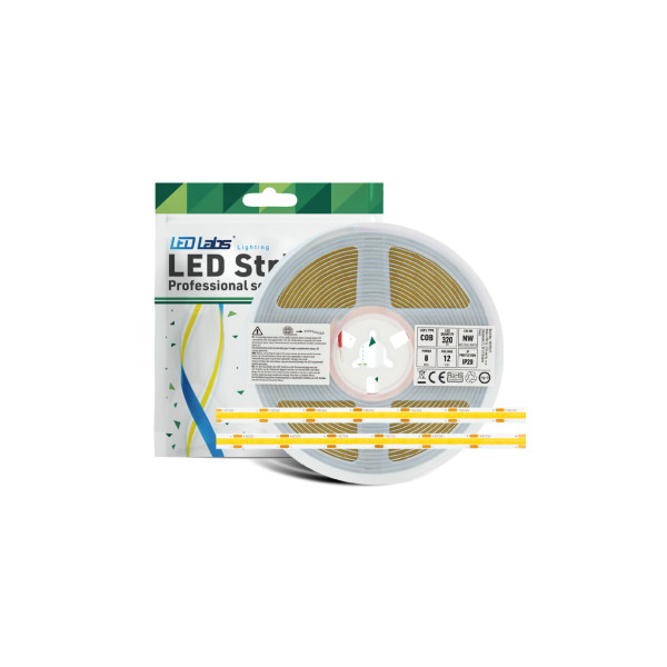 Taśma OPTI 12 V 1600 LED COB 8 W 6500 K
