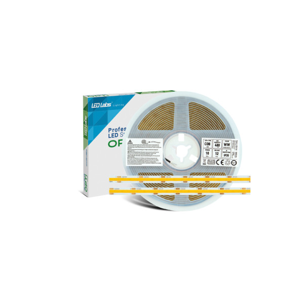 Taśma OPTI 12 V 2400 LED COB 10 W 6500 K