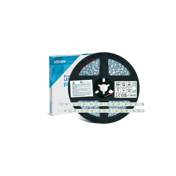 Taśma PROFI 24 V 700 LED 2835 SMD 12 W 3000 K RA 90