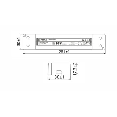 Zasilacz LED CobaltElectro PLV 12V 30W IP20 B