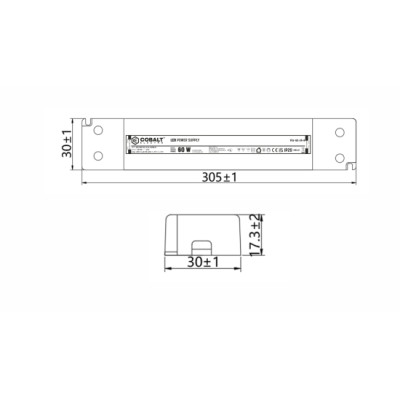 Zasilacz LED CobaltElectro PLV 12V 60W IP20 B