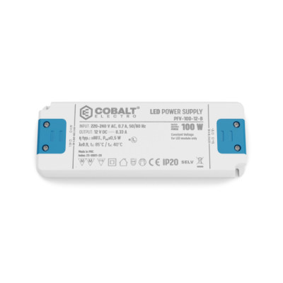 Zasilacz LED CobaltElectro PFV 12V 100W IP20 B