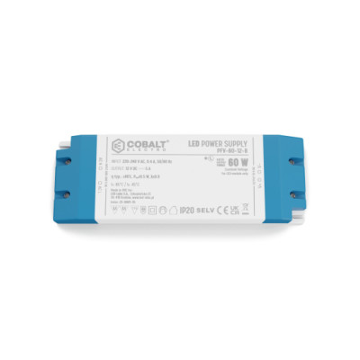 Zasilacz LED CobaltElectro PFV 12V 60W IP20 B