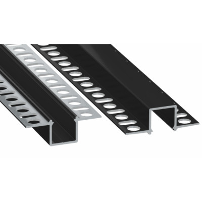 Profil LED LUMINES typ Gaudi czarny lakierowany 2,02 m