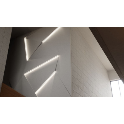 Profil LED LUMINES typ Hiro surowy 3 m