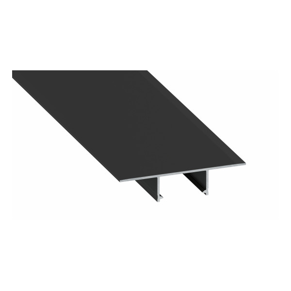 Profil LED LUMINES typ Plato czarny lakierowany 1 m
