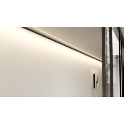 Profil LED LUMINES typ Plato srebrny anodowany 1 m