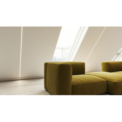Profil LED LUMINES typ U srebrny anodowany 2,02 m