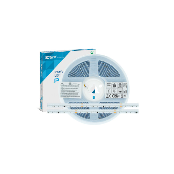 Taśma PROFI 24 V 3150 LED COB 11 W RGB SPI