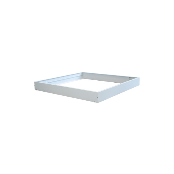 Obudowa / ramka natynkowa do paneli LED 60x60 - aluminiowa biała skręcana