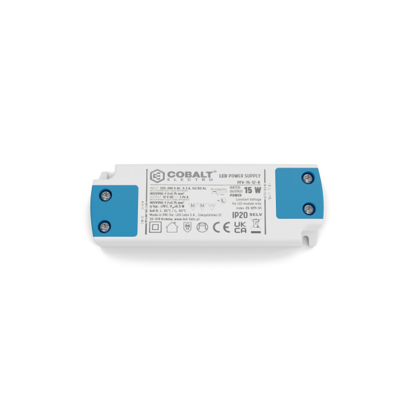 Zasilacz LED Cobalt Electro PFV 12V 15W IP20 B