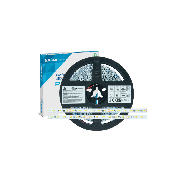 Taśma PROFI 24 V 600 LED 2835 SMD 17 W 3000 - 2000 K
