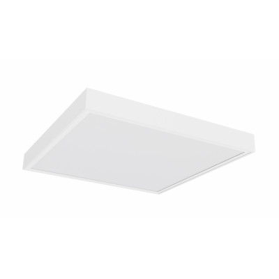 Obudowa / ramka natynkowa do paneli LED 60x60 - aluminiowa biała składana