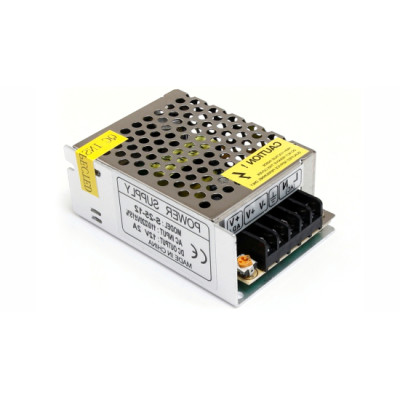 Moduł zasilacza montażowy 12V 25W IP20 2A