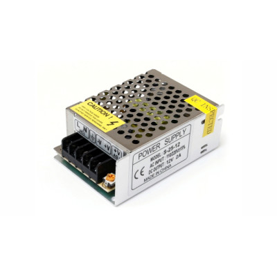 Moduł zasilacza montażowy 12V 25W IP20 2A