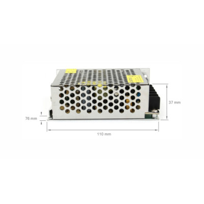Moduł zasilacza montażowy 12V 60W IP20 5A