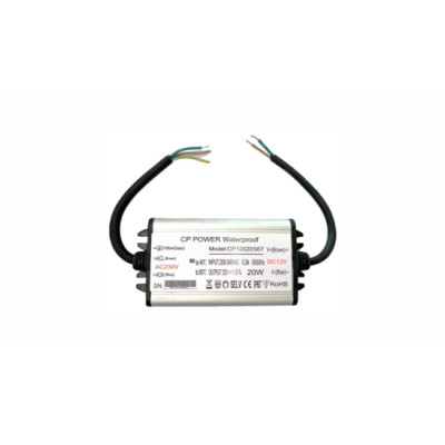 Moduł zasilacza metal case 12V 20W IP67 V2